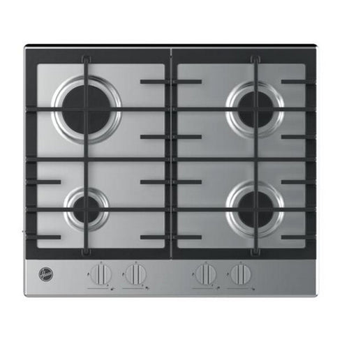 HOOVER 60CM 4 BURNER GAS HOB HHG6BRK3X